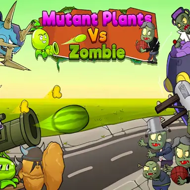 Mutant Plants Vs Zombie game