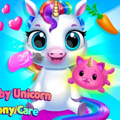 My Baby Unicorn - Pony Care oyunu