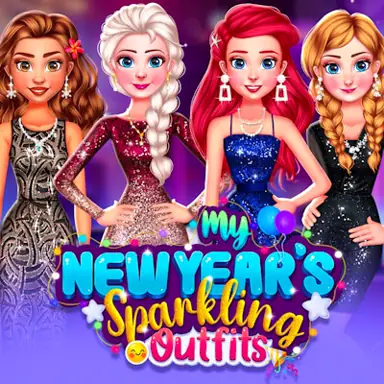 My New Year's Sparkling Outfits oyunu
