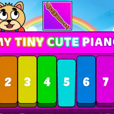 My Tiny Cute Piano oyunu