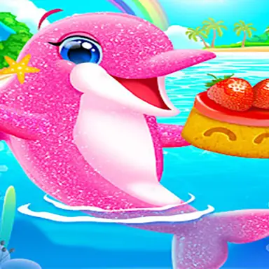 My Twin Dolphin Baby Care oyunu