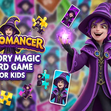 Necromancer Memory Magic & Card Game for Kids oyunu