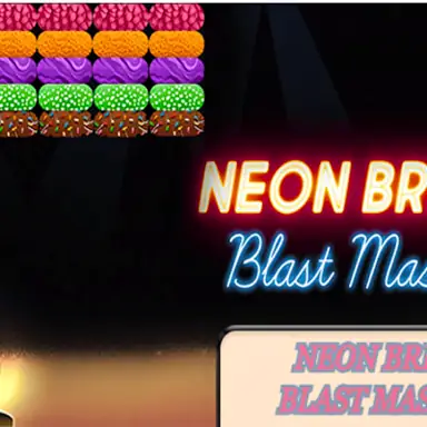 Neon Brick Blast Master oyunu