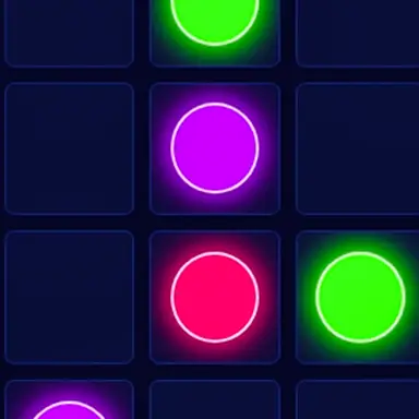 Neon Grids Cyberpunk Circuit Connection Game game