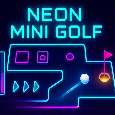 Neon Mini Golf oyunu
