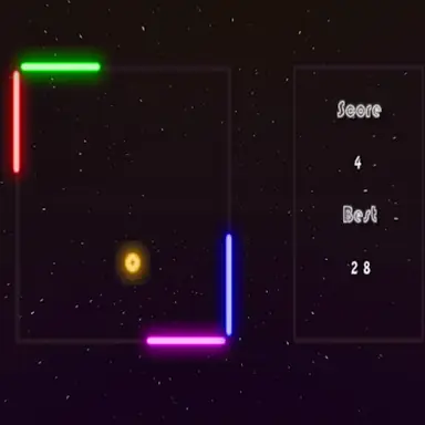 Neon Pong 1 oyunu