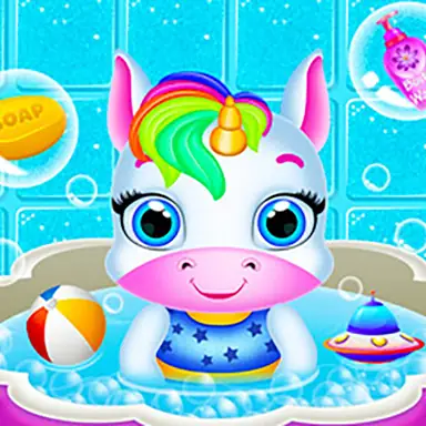 Newborn Unicorn Daycare oyunu