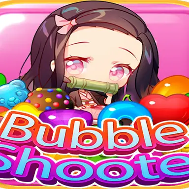 Nezuko Tanjiro Candy Bubble Shooter Rescue oyunu