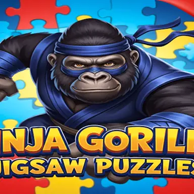 Ninja Gorilla Jigsaw Puzzles game