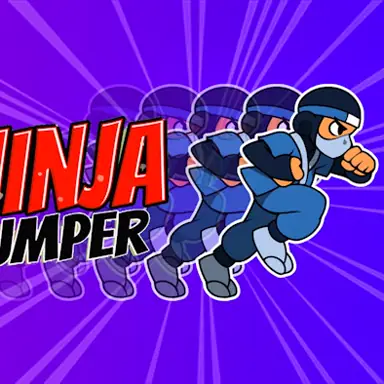 Ninja Jump and Run game