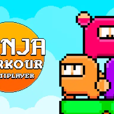 Ninja Parkour Multiplayer oyunu