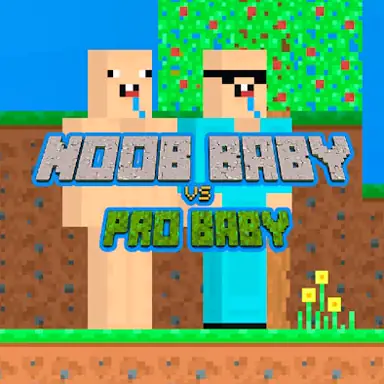 Noob Baby vs Pro Baby game