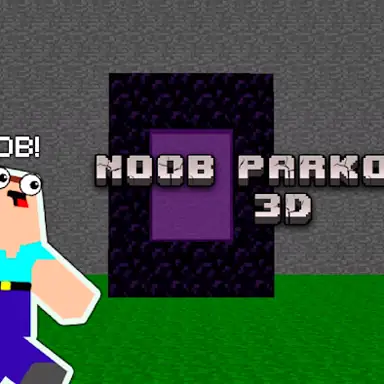 Noob Parkour 3D game