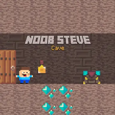Noob Steve Cave oyunu
