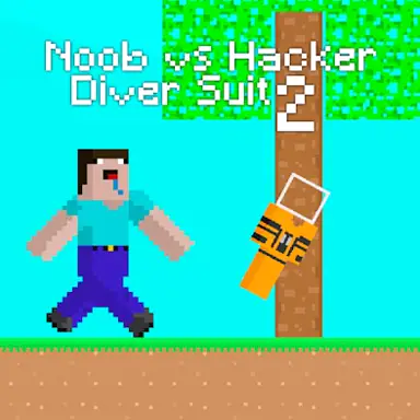 Noob vs Hacker Diver Suit game