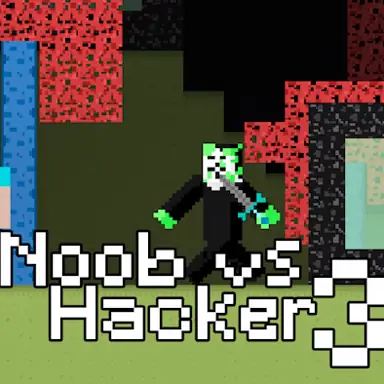 Noob vs Hacker Zombie oyunu