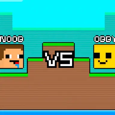 Noob vs Obby Two-Player game
