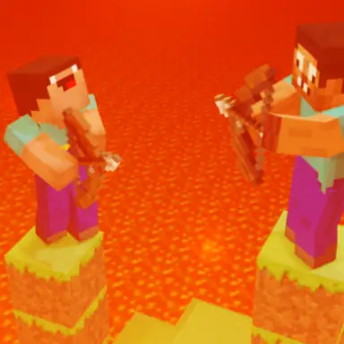 Noob vs Pro But Archers Minecraft oyunu