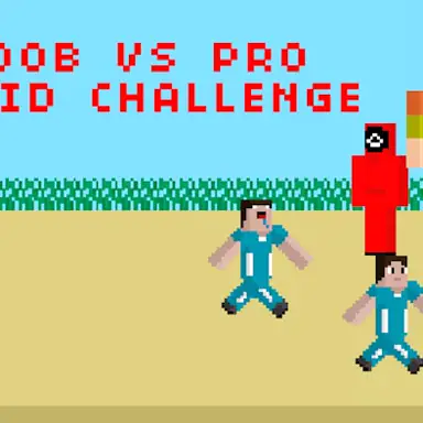 Noob vs Pro Squid Challenge oyunu