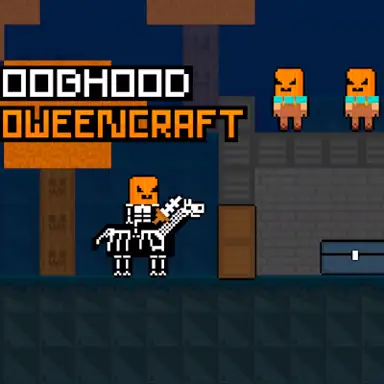 NoobHood HalloweenCraft oyunu