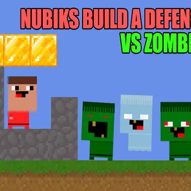 Nubiks build a defense vs zombies oyunu