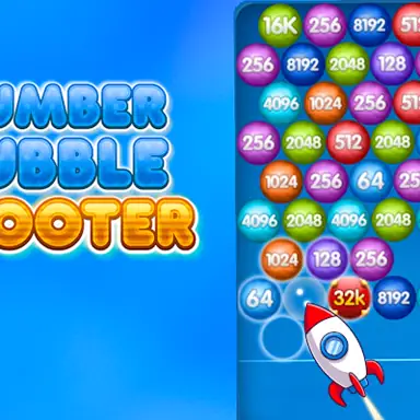 Number Bubble Shooter game
