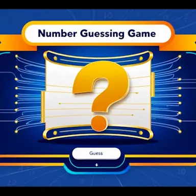 Number Guessing Game. Can You Guess the Right Number? game