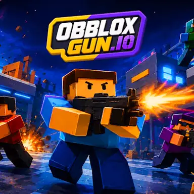 ObbloxGun.io 3D FPS Shooter oyunu