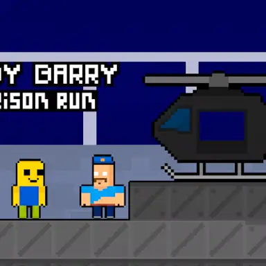 Obby Barry Prison Run game