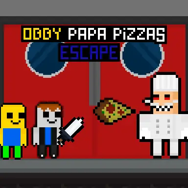 Obby Papa Pizzas Escape oyunu