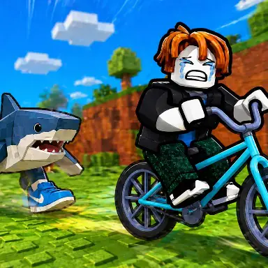 Obby Ride a Bike For Brainrots oyunu
