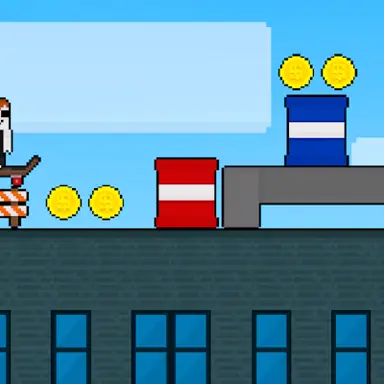 Obby Skate Forever Parkour game