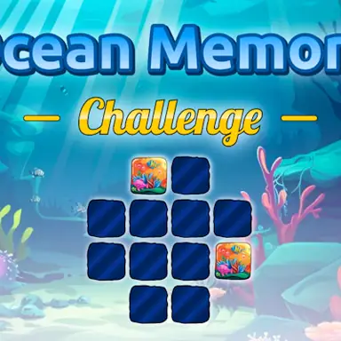 Ocean Memory Challenge game