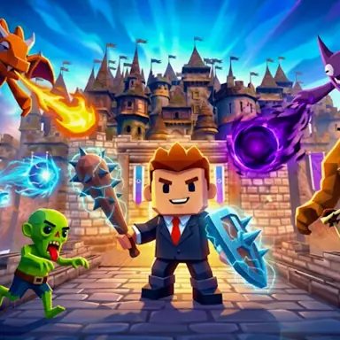 Office Knight 3D Castle Defense oyunu