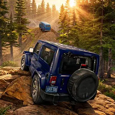 Offroad Jeep Simulation oyunu