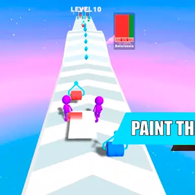 Paint the Flags game