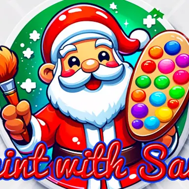 Paint with Santa game
