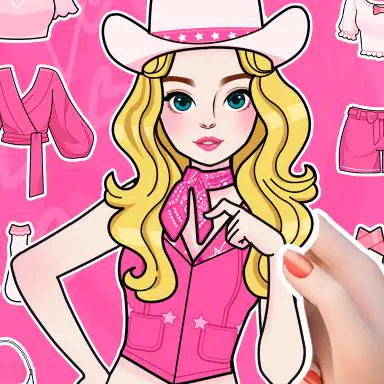 Paper Doll Makeover Dress Up game