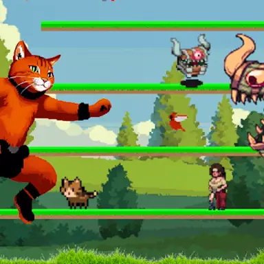 Parkour Cat oyunu