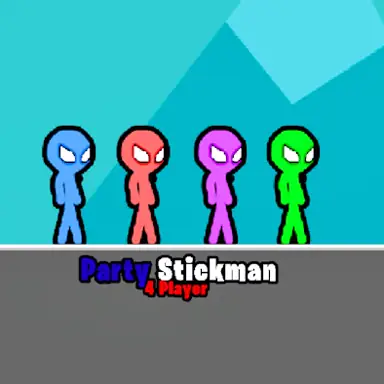 Party Stickman 4 Player oyunu