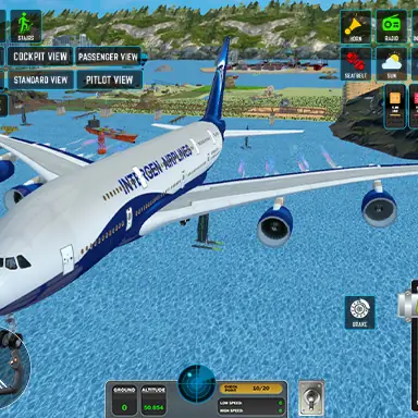 Passenger Airplane: Flight 3D oyunu