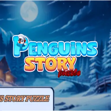Penguins Story Puzzle game