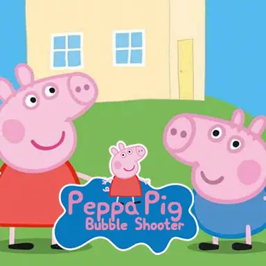 Peppa Pig Bubble Shooter game