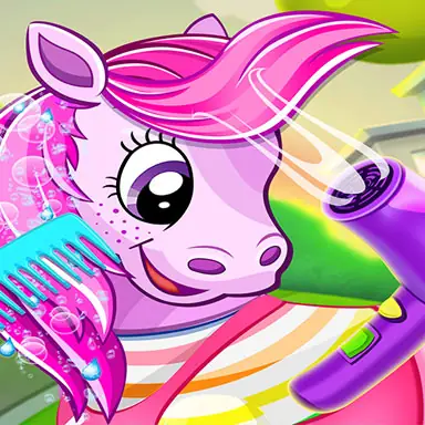 pet pony salon oyunu