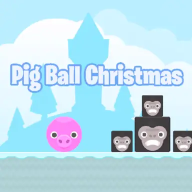 Pig Ball Christmas oyunu