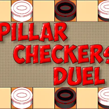 Pillar Checkers Duel game