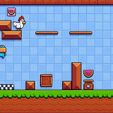 Pixel Adventure 3D game