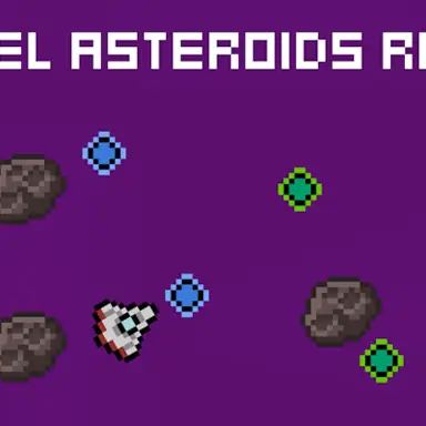 Pixel Asteroids Rage oyunu