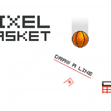 Pixel Basket game