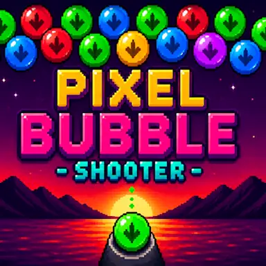 Pixel Bubble Shooter oyunu